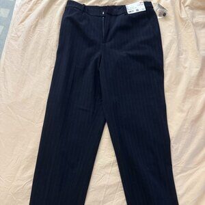 Uniqlo Smart Brushed Ankle Pants Striped